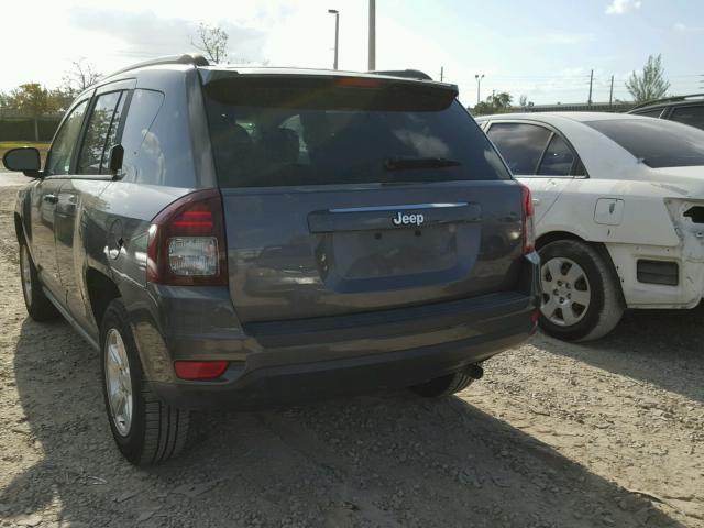 1C4NJCBA5FD413270 - 2015 JEEP COMPASS SP GRAY photo 3
