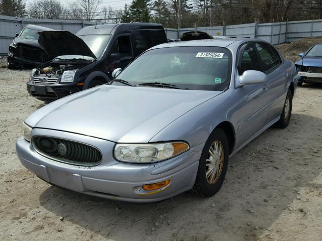 1G4HP52K55U267222 - 2005 BUICK LESABRE CU BLUE photo 2