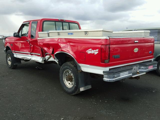 1FTHX26F1VEC35166 - 1997 FORD F250 RED photo 3