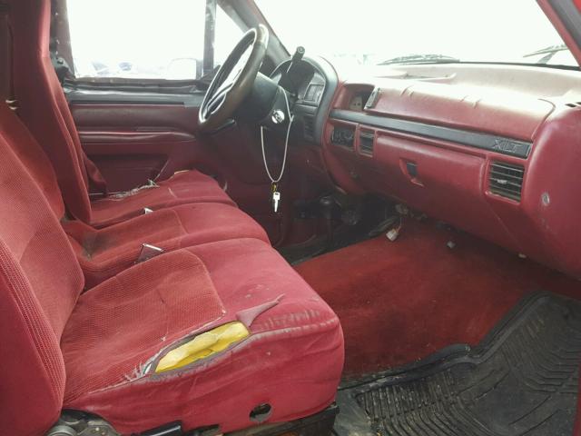 1FTHX26F1VEC35166 - 1997 FORD F250 RED photo 5