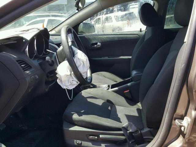 1G1ZC5E16BF382802 - 2011 CHEVROLET MALIBU 1LT 棕色 照片 5