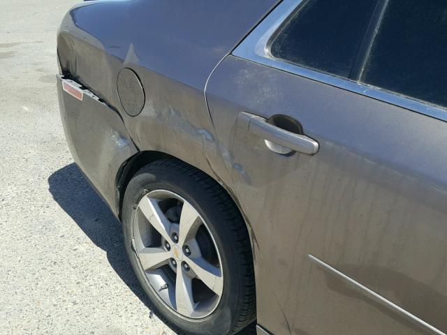 1G1ZC5E16BF382802 - 2011 CHEVROLET MALIBU 1LT 棕色 照片 9