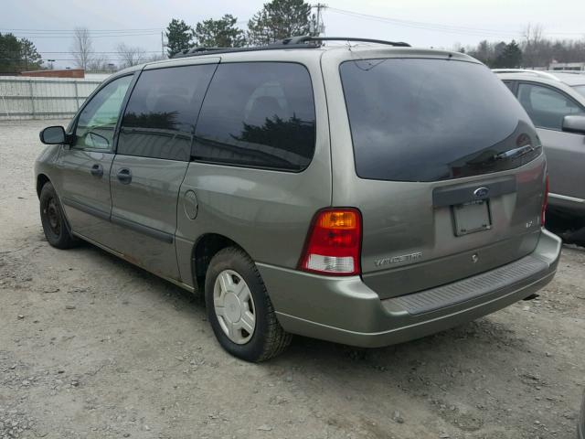 2FMZA51463BB03523 - 2003 FORD WINDSTAR L GREEN photo 3