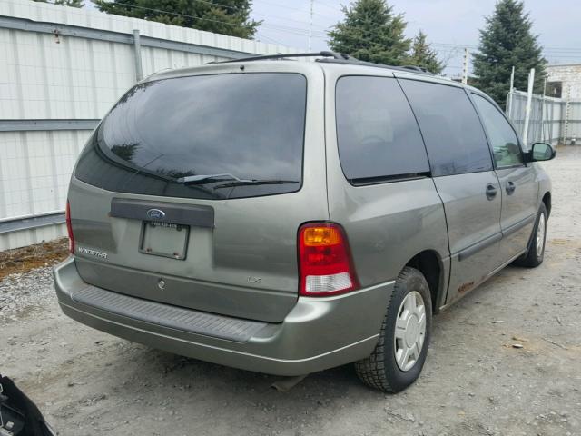 2FMZA51463BB03523 - 2003 FORD WINDSTAR L GREEN photo 4