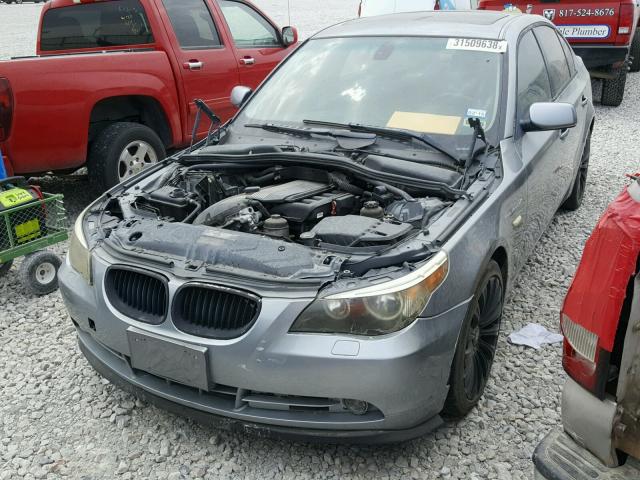 WBANA53544B847103 - 2004 BMW 525 I GRAY photo 2