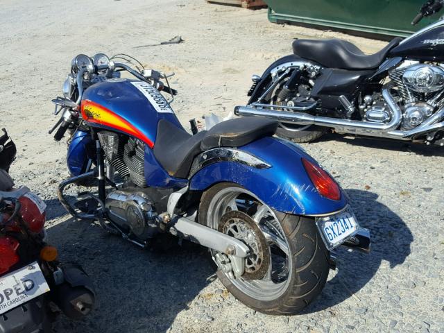 5VPGB16D243000385 - 2004 VICTORY MOTORCYCLES VEGAS Mavi foto 3