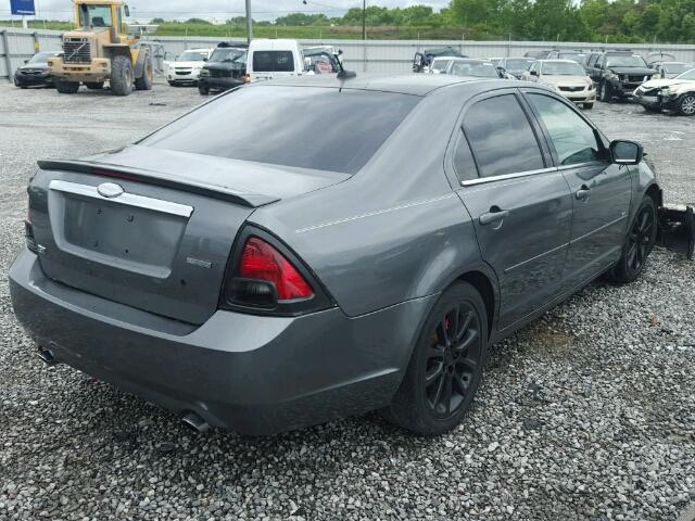 3FAHP08118R166380 - 2008 FORD FUSION SEL GRAY photo 4