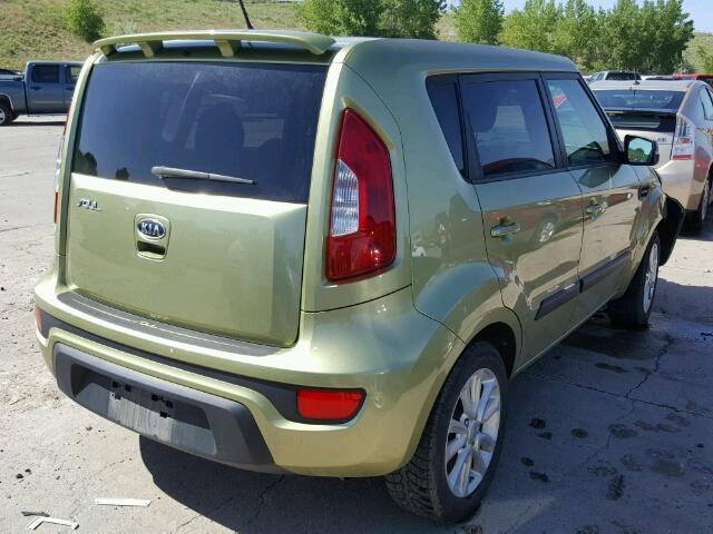 KNDJT2A60C7383444 - 2012 KIA SOUL + GREEN photo 4