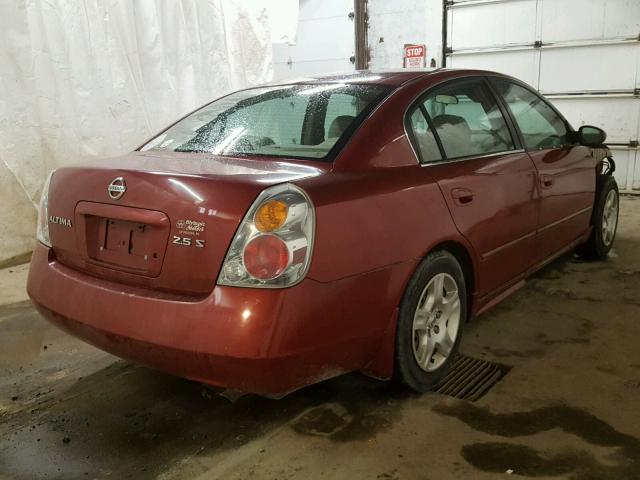 1N4AL11D83C174748 - 2003 NISSAN ALTIMA BAS RED photo 4