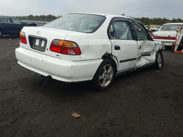 2HGEJ6622XH501137 - 1999 HONDA CIVIC DX WHITE photo 4