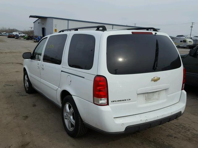 1GNDV23L35D288236 - 2005 CHEVROLET UPLANDER L 白色 照片 3