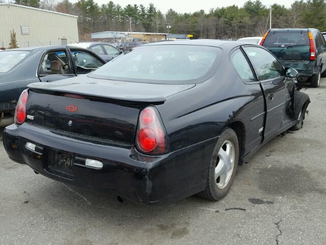 2G1WX15K129349787 - 2002 CHEVROLET MONTE CARL BLACK photo 4