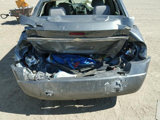 1G1ZT54884F235981 - 2004 CHEVROLET MALIBU LS GRAY photo 9