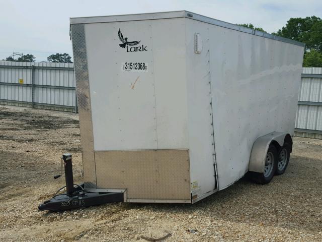 5RTBE1420HD061413 - 2017 UTILITY TRAILER WHITE photo 2