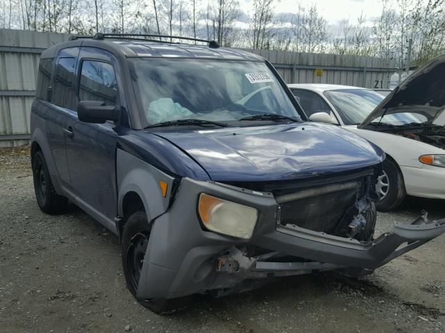 5J6YH28203L004950 - 2003 HONDA ELEMENT DX BLUE photo 1