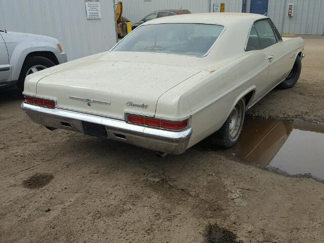 164376L111259 - 1966 CHEVROLET IMPALA CREAM photo 4