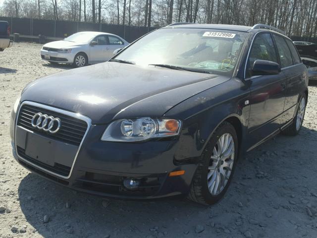 WAUKF78E38A131121 - 2008 AUDI A4 2.0T AV BLUE photo 2