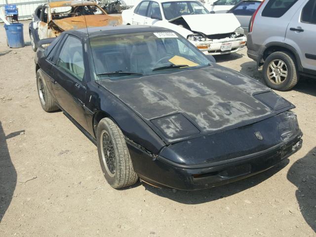 1G2PE1198JP221846 - 1988 PONTIAC FIERO BLACK photo 1