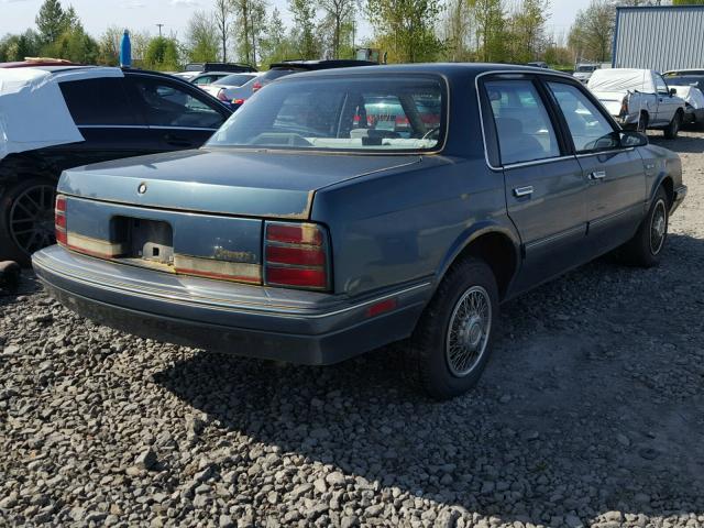 1G3AG54N2P6417128 - 1993 OLDSMOBILE CUTLASS CI GREEN photo 4