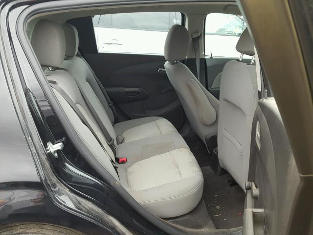 1G1JB6SGXD4166884 - 2013 CHEVROLET SONIC LS 黑色 照片 6