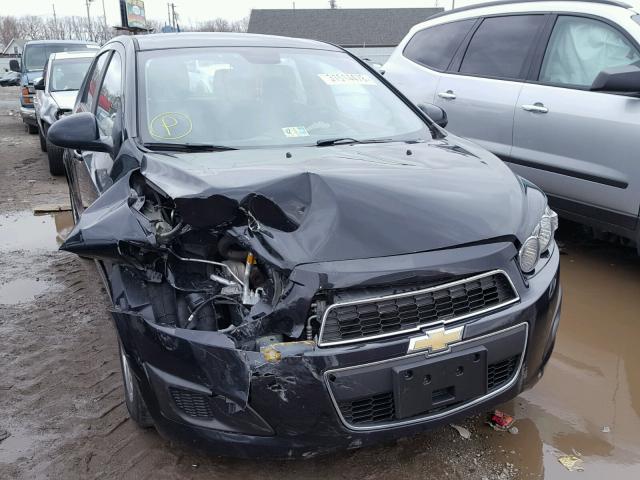 1G1JB6SGXD4166884 - 2013 CHEVROLET SONIC LS 黑色 照片 9
