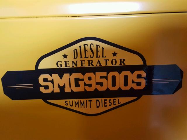 D180100081 - 2018 OTHE SMG9500S YELLOW photo 9