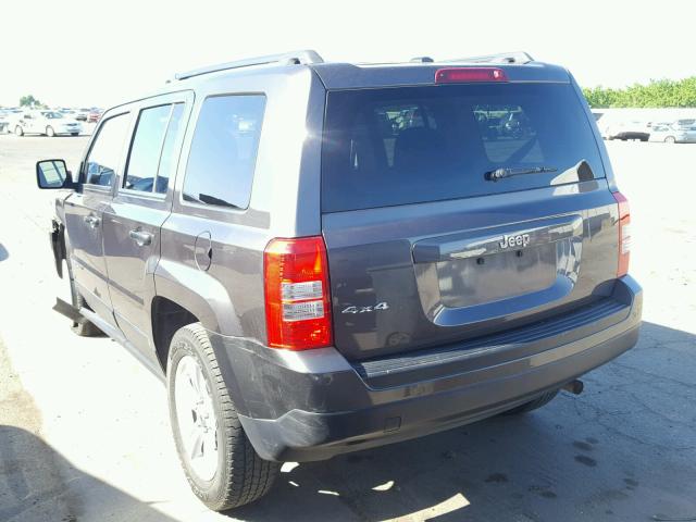 1C4NJRBB9GD546482 - 2016 JEEP PATRIOT SP GRAY photo 3