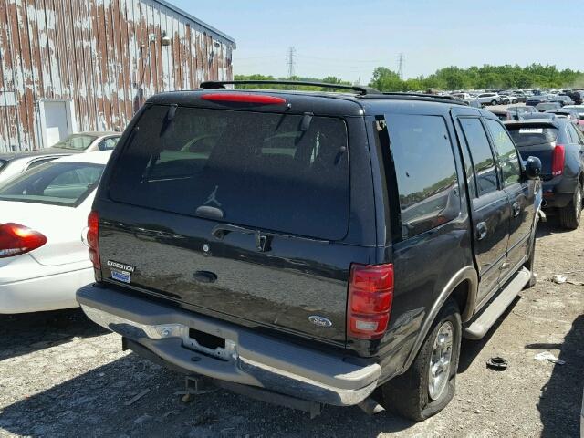 1FMPU18L72LA28544 - 2002 FORD EXPEDITION BLACK photo 4