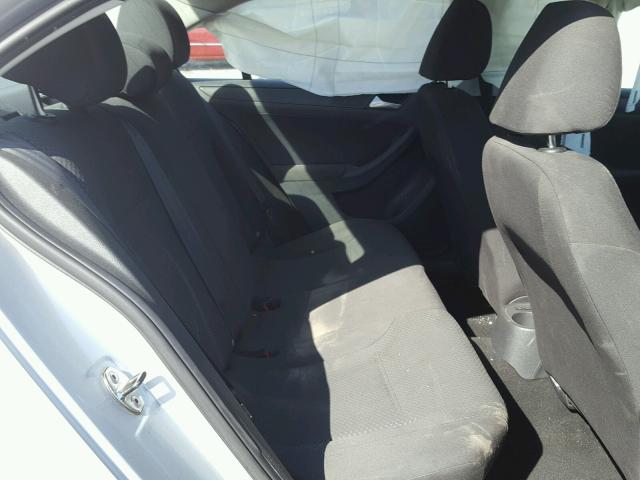 3VW2K7AJXCM419152 - 2012 VOLKSWAGEN JETTA BASE 银色 照片 6