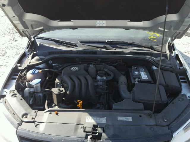 3VW2K7AJXCM419152 - 2012 VOLKSWAGEN JETTA BASE 银色 照片 7