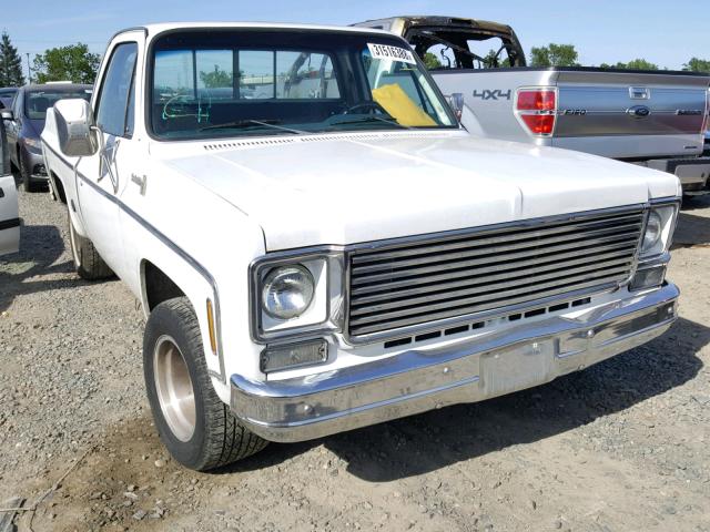 CCL148Z118719 - 1978 CHEVROLET C10 WHITE photo 1