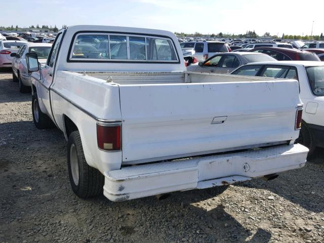 CCL148Z118719 - 1978 CHEVROLET C10 WHITE photo 3