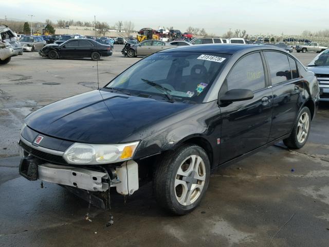 1G8AK52F83Z163941 - 2003 SATURN ION LEVEL BLACK photo 2