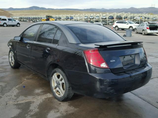 1G8AK52F83Z163941 - 2003 SATURN ION LEVEL BLACK photo 3
