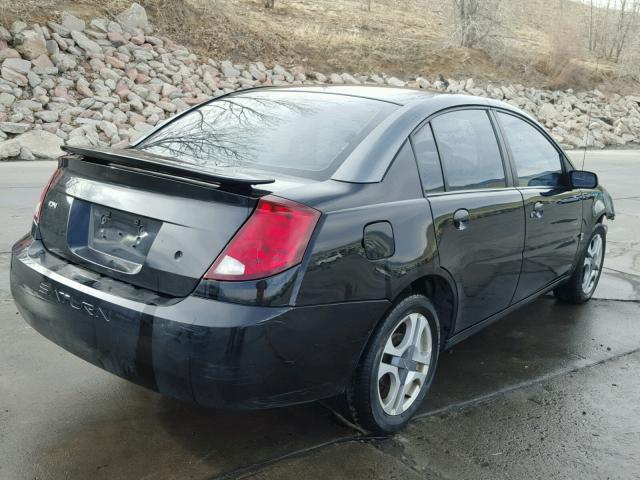 1G8AK52F83Z163941 - 2003 SATURN ION LEVEL BLACK photo 4
