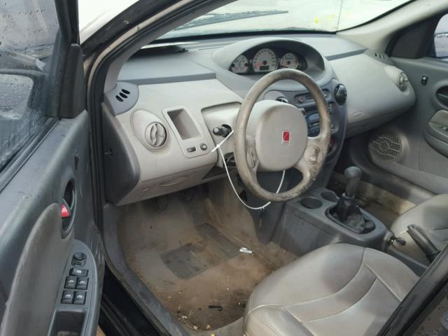 1G8AK52F83Z163941 - 2003 SATURN ION LEVEL BLACK photo 9