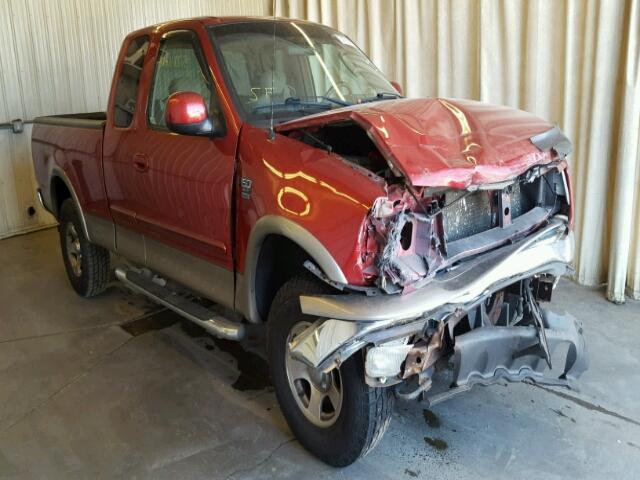 1FTRX18L13NB87909 - 2003 FORD F150 RED photo 1