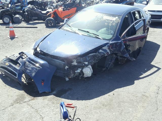 1G1ZC5E14BF254347 - 2011 CHEVROLET MALIBU 1LT 蓝色 照片 2