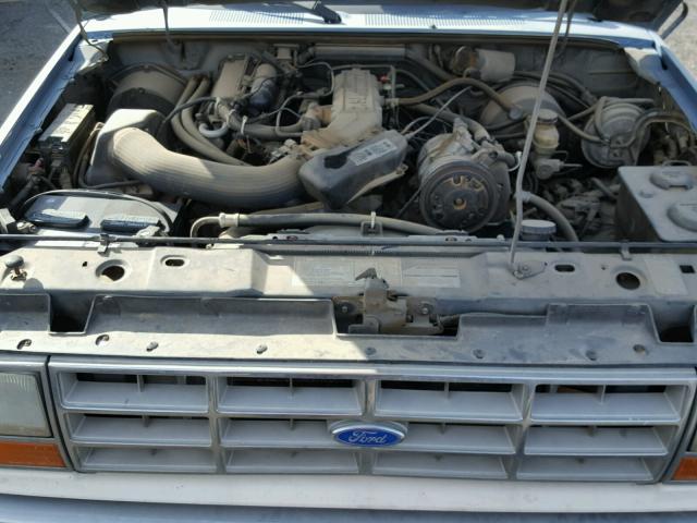 1FMCU14T0KUB39564 - 1989 FORD BRONCO II BLUE photo 7