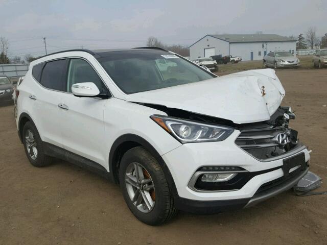 5XYZU3LB8HG481941 - 2017 HYUNDAI SANTA FE S WHITE photo 1