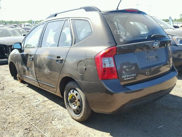 KNAFG528997268794 - 2009 KIA RONDO BASE BROWN photo 3