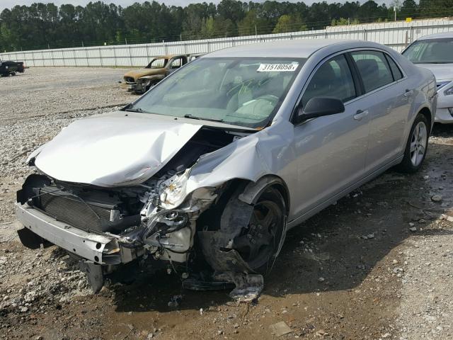 1G1ZA5EU7BF353213 - 2011 CHEVROLET MALIBU LS SILVER photo 2