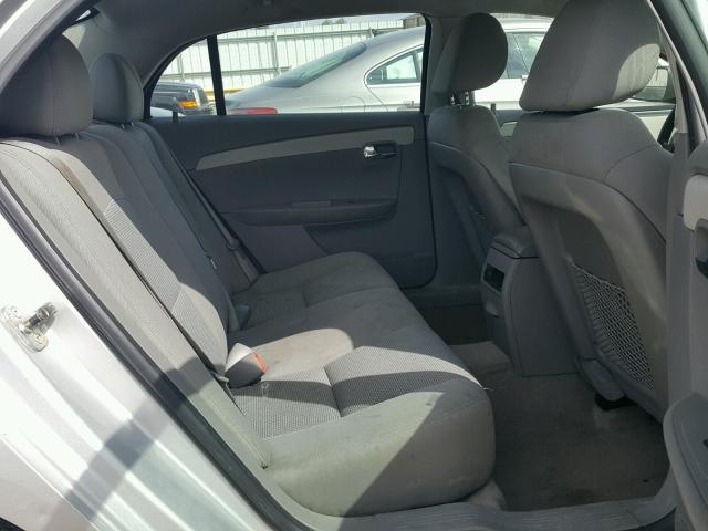 1G1ZA5EU7BF353213 - 2011 CHEVROLET MALIBU LS SILVER photo 6