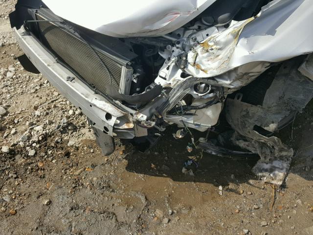 1G1ZA5EU7BF353213 - 2011 CHEVROLET MALIBU LS SILVER photo 9