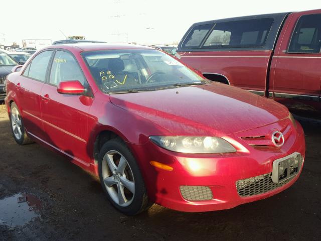 1YVHP80C875M62708 - 2007 MAZDA 6 I MAROON photo 1