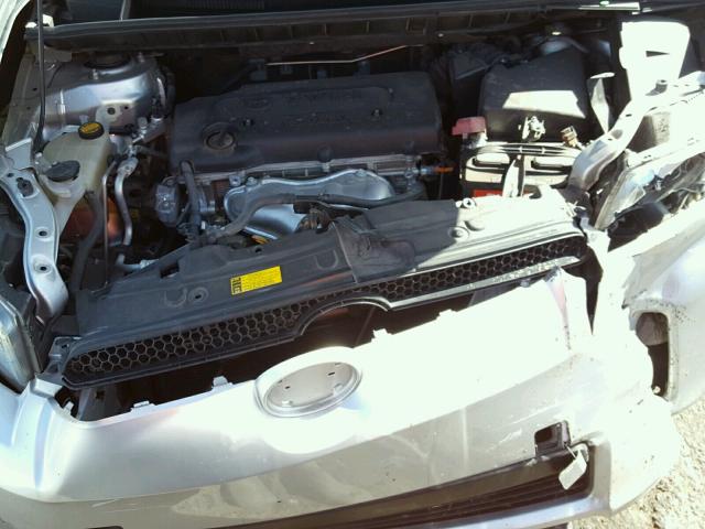 JTLZE4FE3CJ001570 - 2012 TOYOTA SCION XB SILVER photo 7