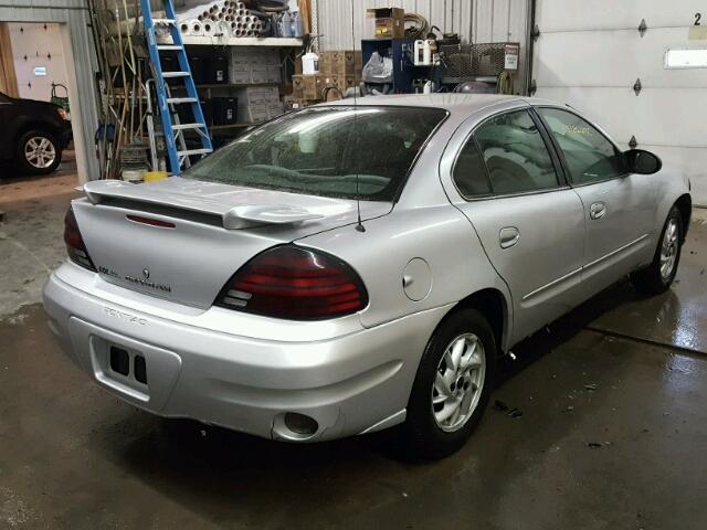 1G2NF52E24M552516 - 2004 PONTIAC GRAND AM S GRAY photo 4