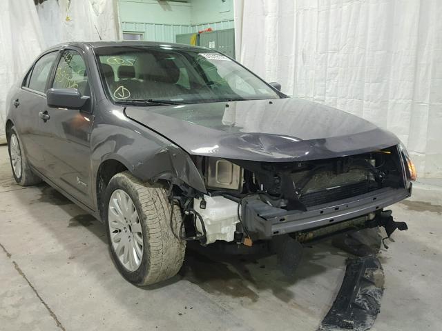 3FADP0L36CR405390 - 2012 FORD FUSION HYB GRAY photo 1