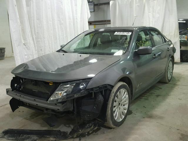 3FADP0L36CR405390 - 2012 FORD FUSION HYB GRAY photo 2