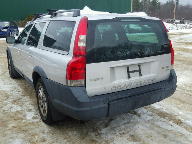 YV1SZ59H641162357 - 2004 VOLVO XC70 GRAY photo 3